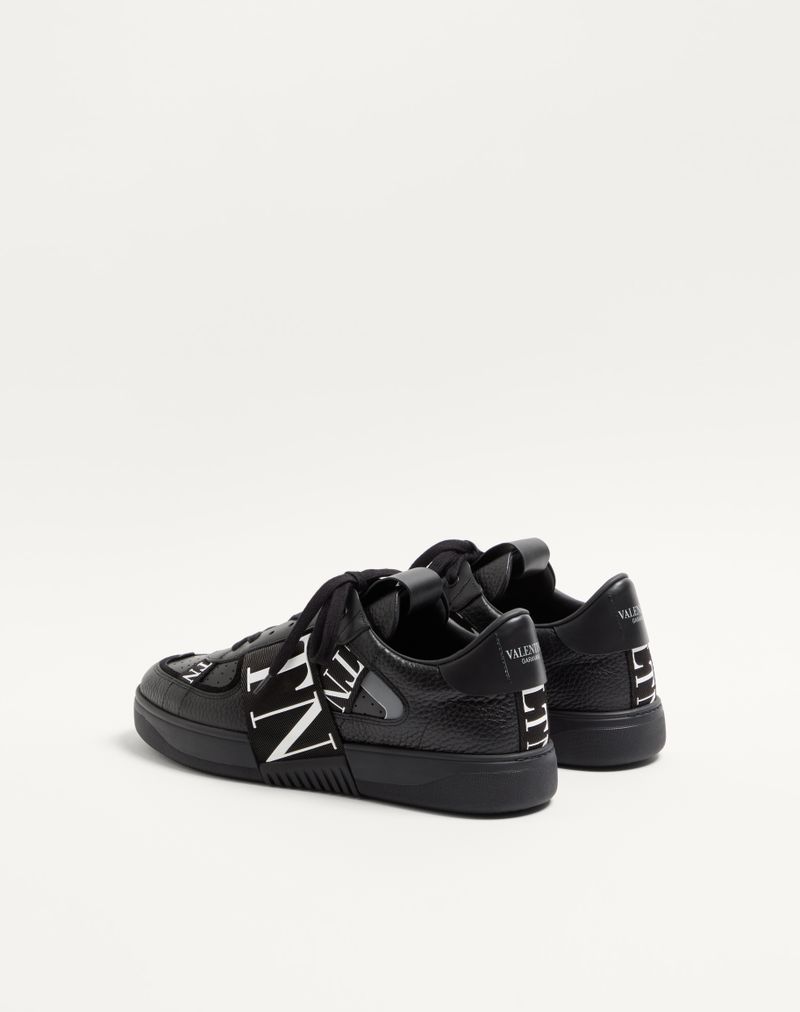 Baskets basses Vl7N en cuir de veau et rubans
