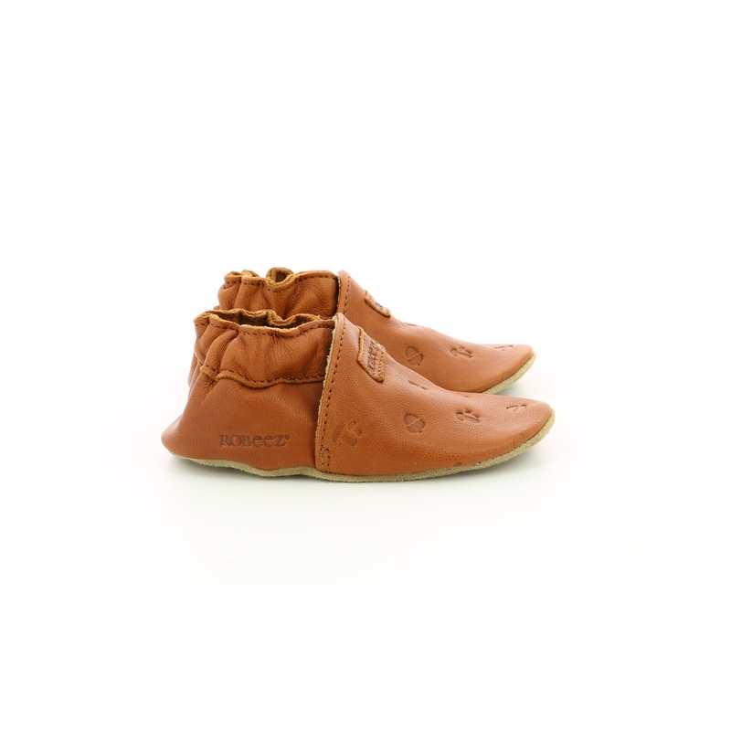 Chaussons cuir tannage vegetal Mywood