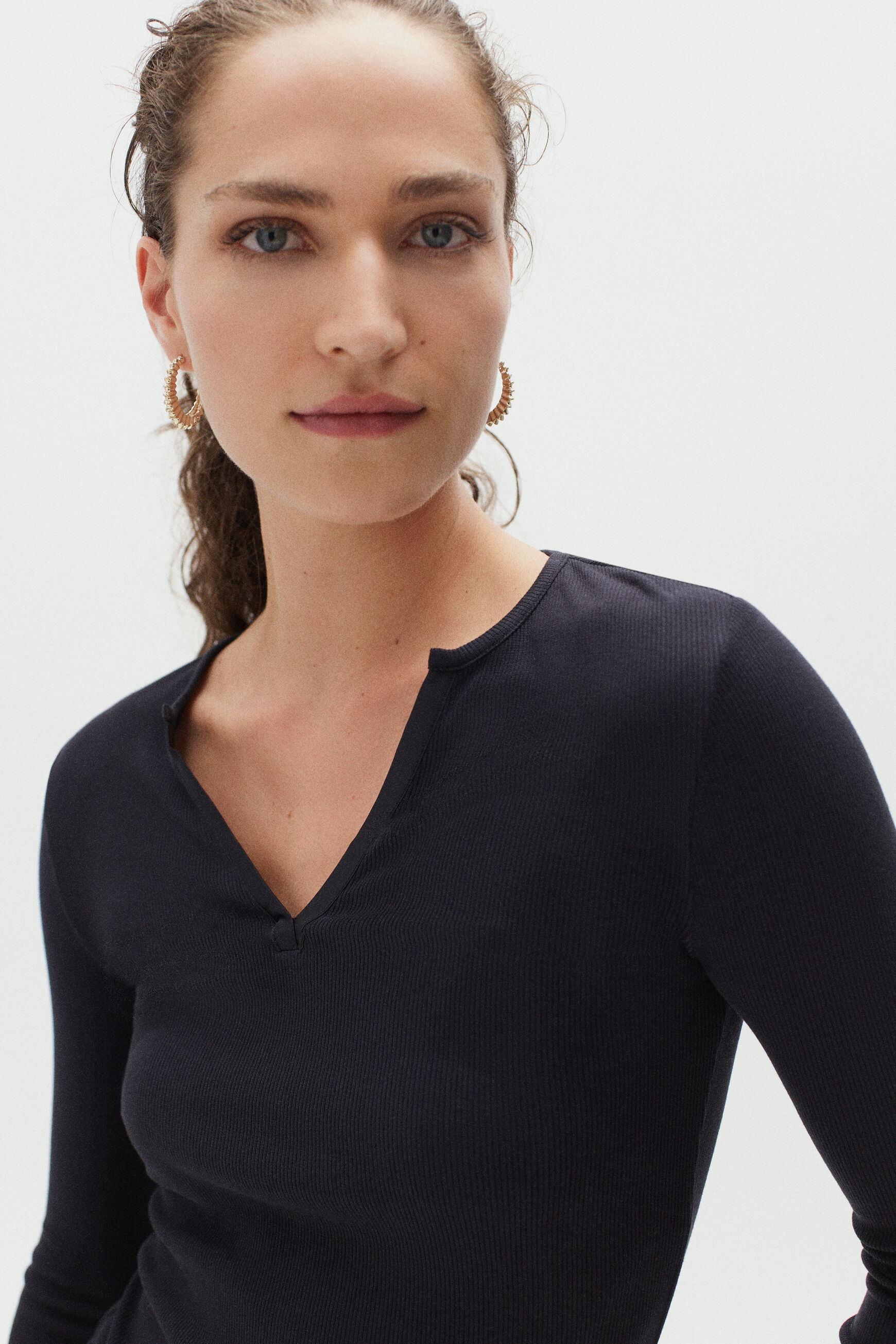 t-shirt brady bleu marine femme