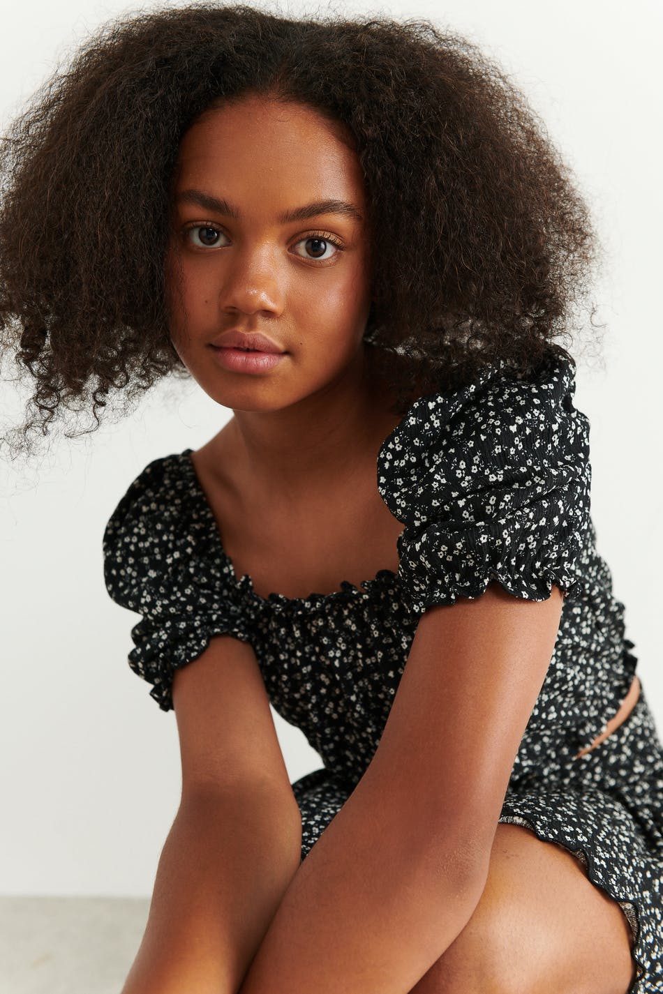 Y puff sleeve top