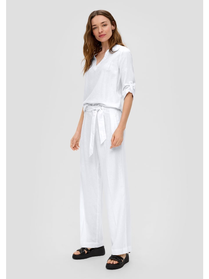 s.Oliver Bluse 3/4 Arm in Weiß günstig kaufen 48