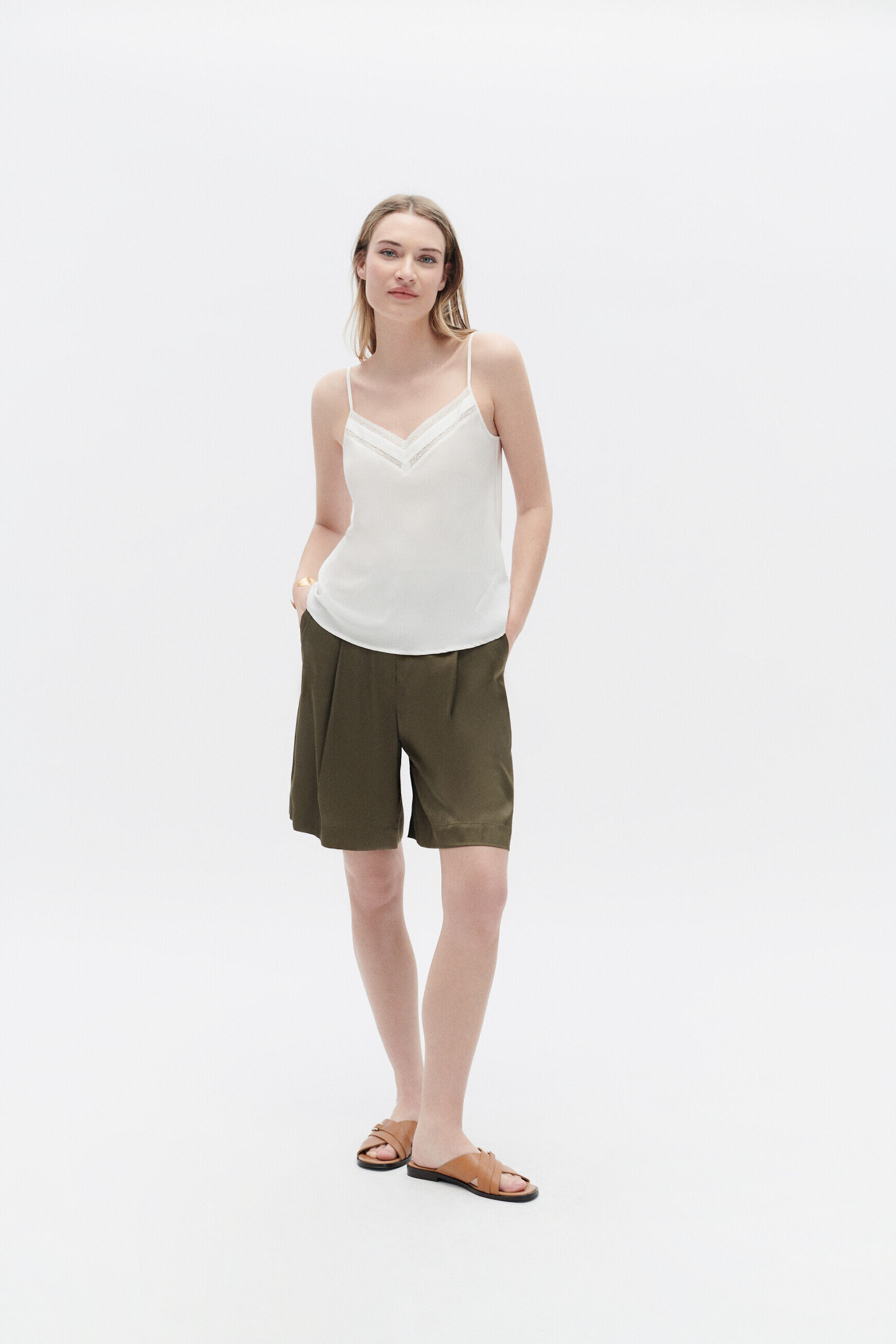 Chemise cmolly ivoire femme