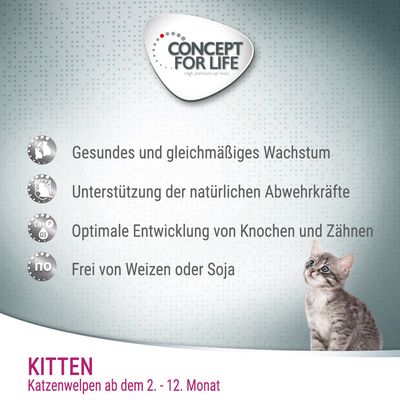 Concept for Life Kitten - Verbesserte Rezeptur!