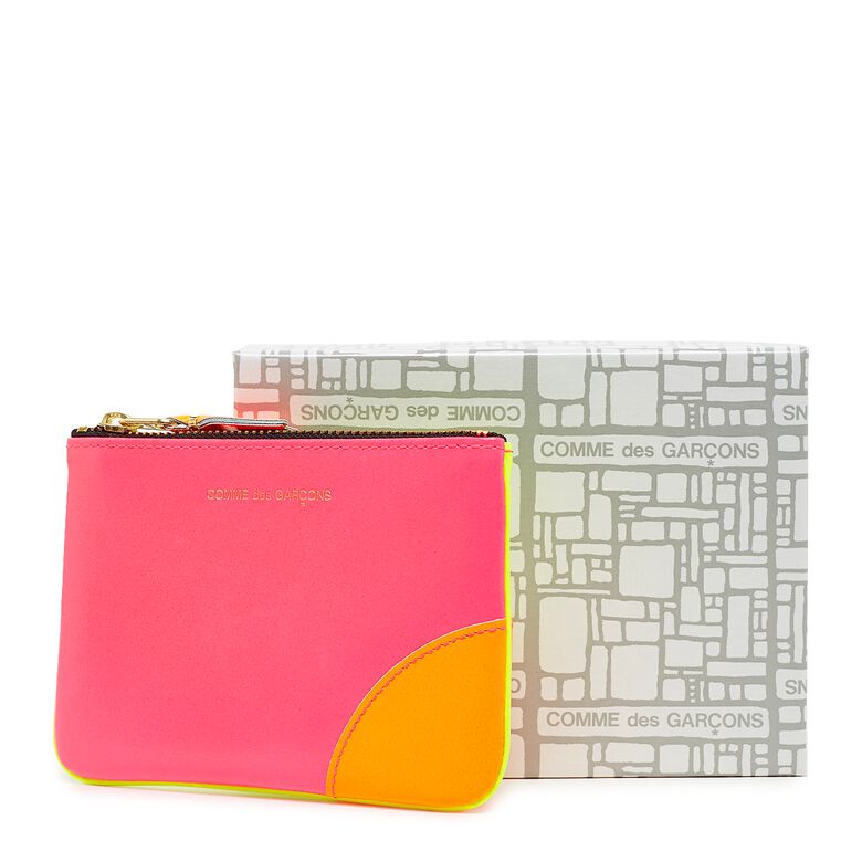Comme des Garcons Wallet Super Fluo pink/yellow