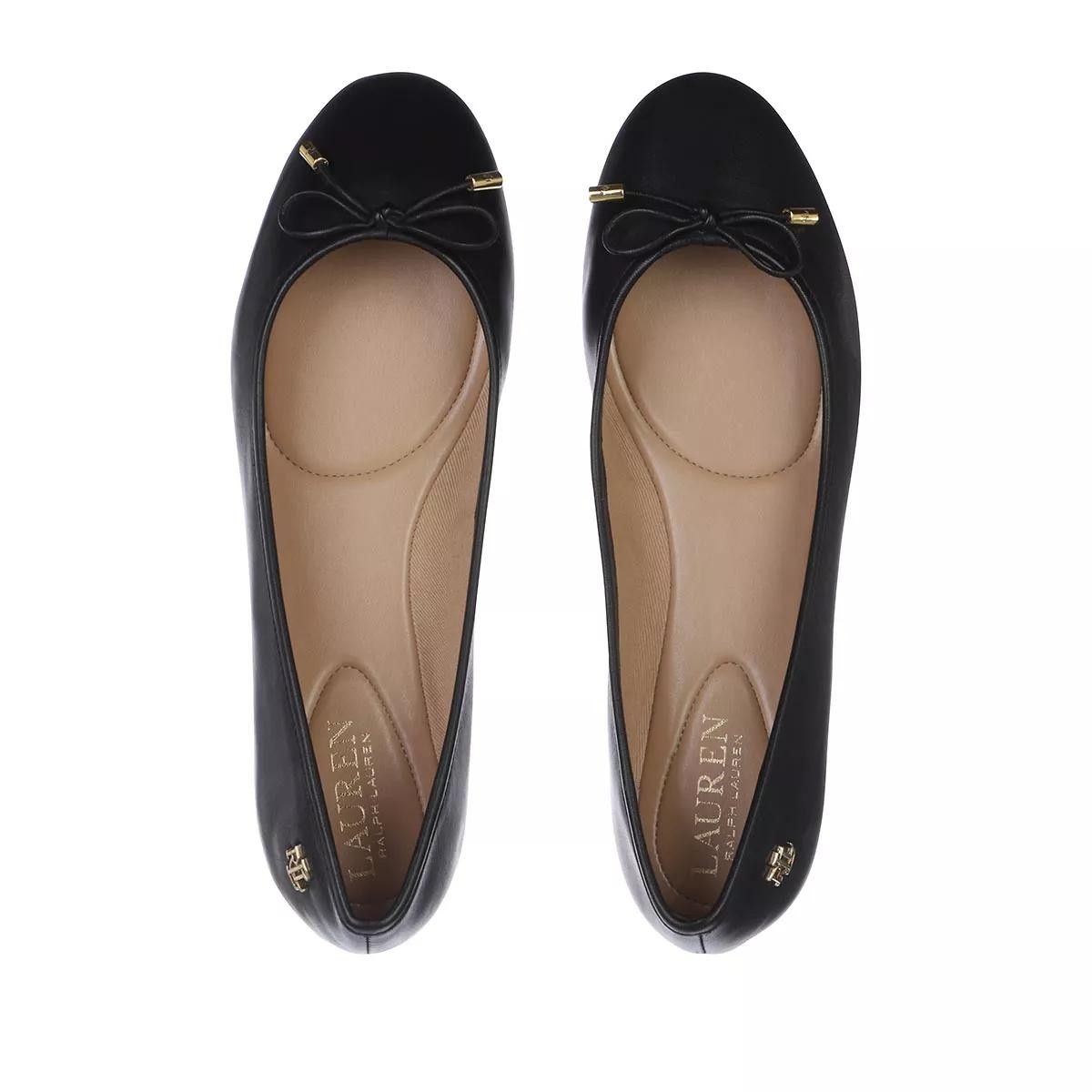 RALPH LAUREN Ballerinas schwarz Ballerina
