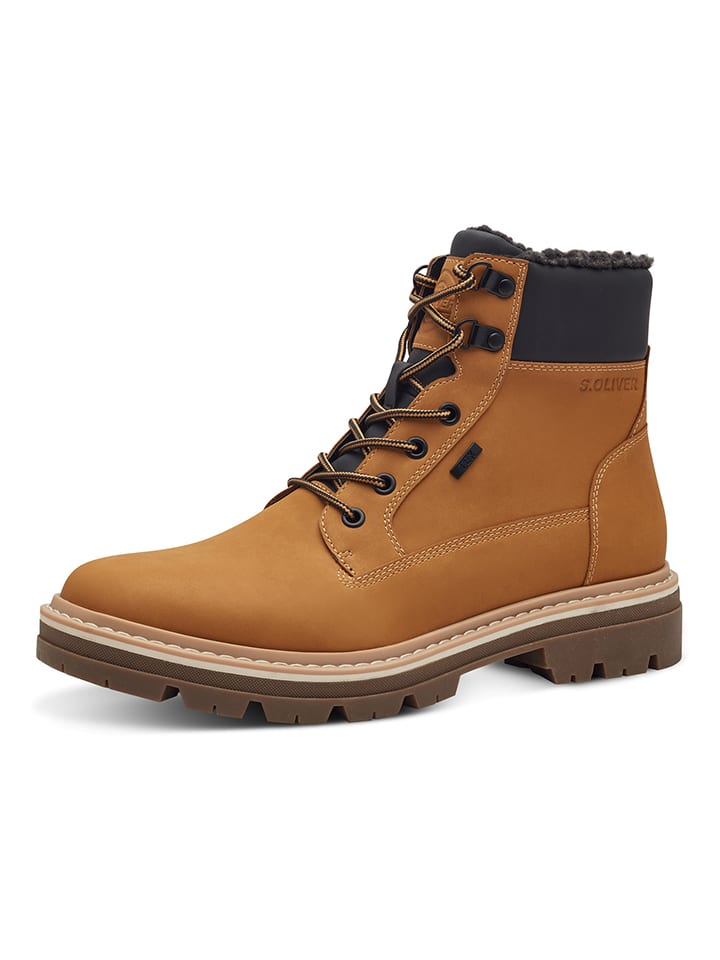s.Oliver Boots in Hellbraun günstig kaufen