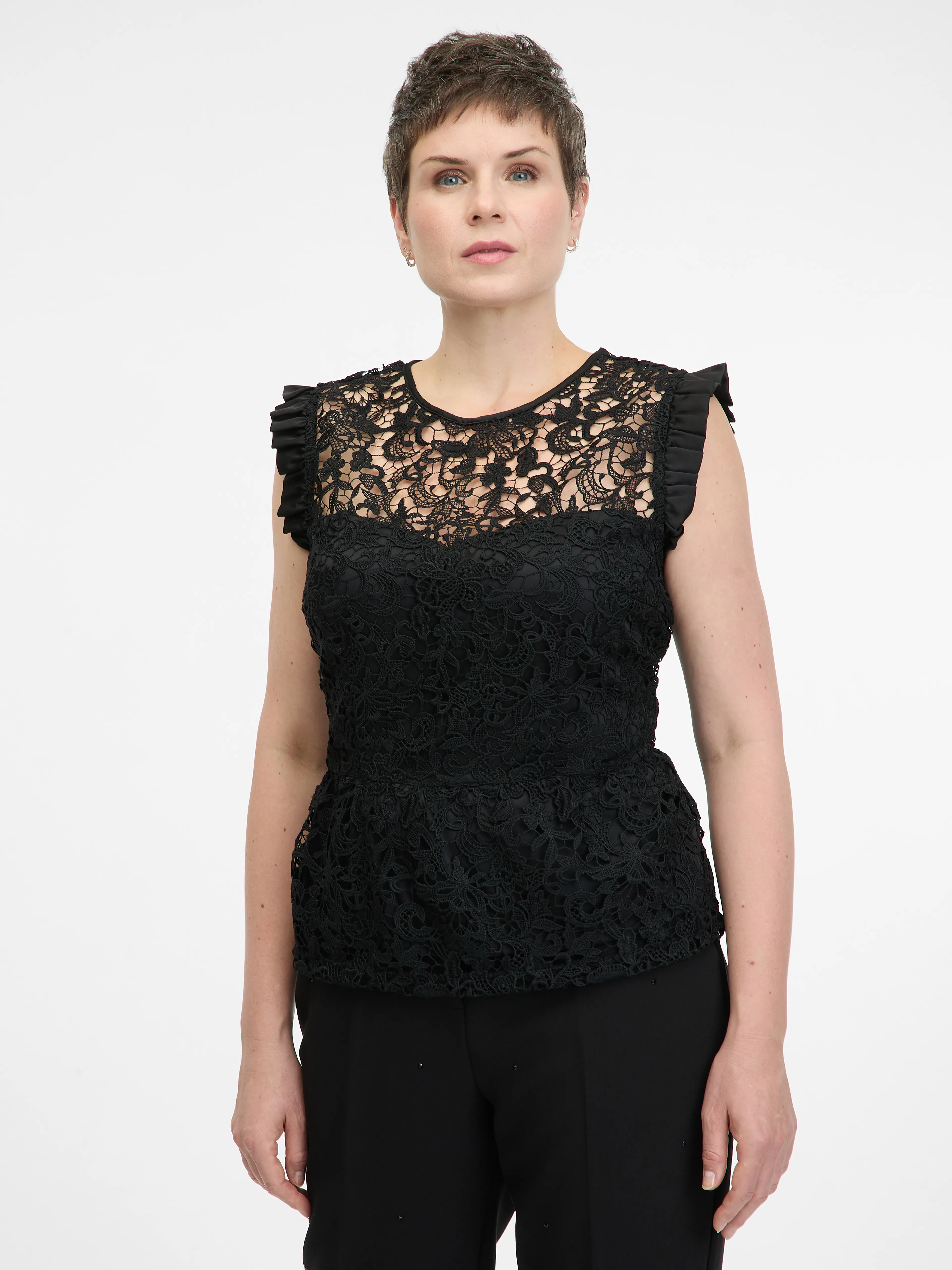 Schwarze Damenbluse ORSAY