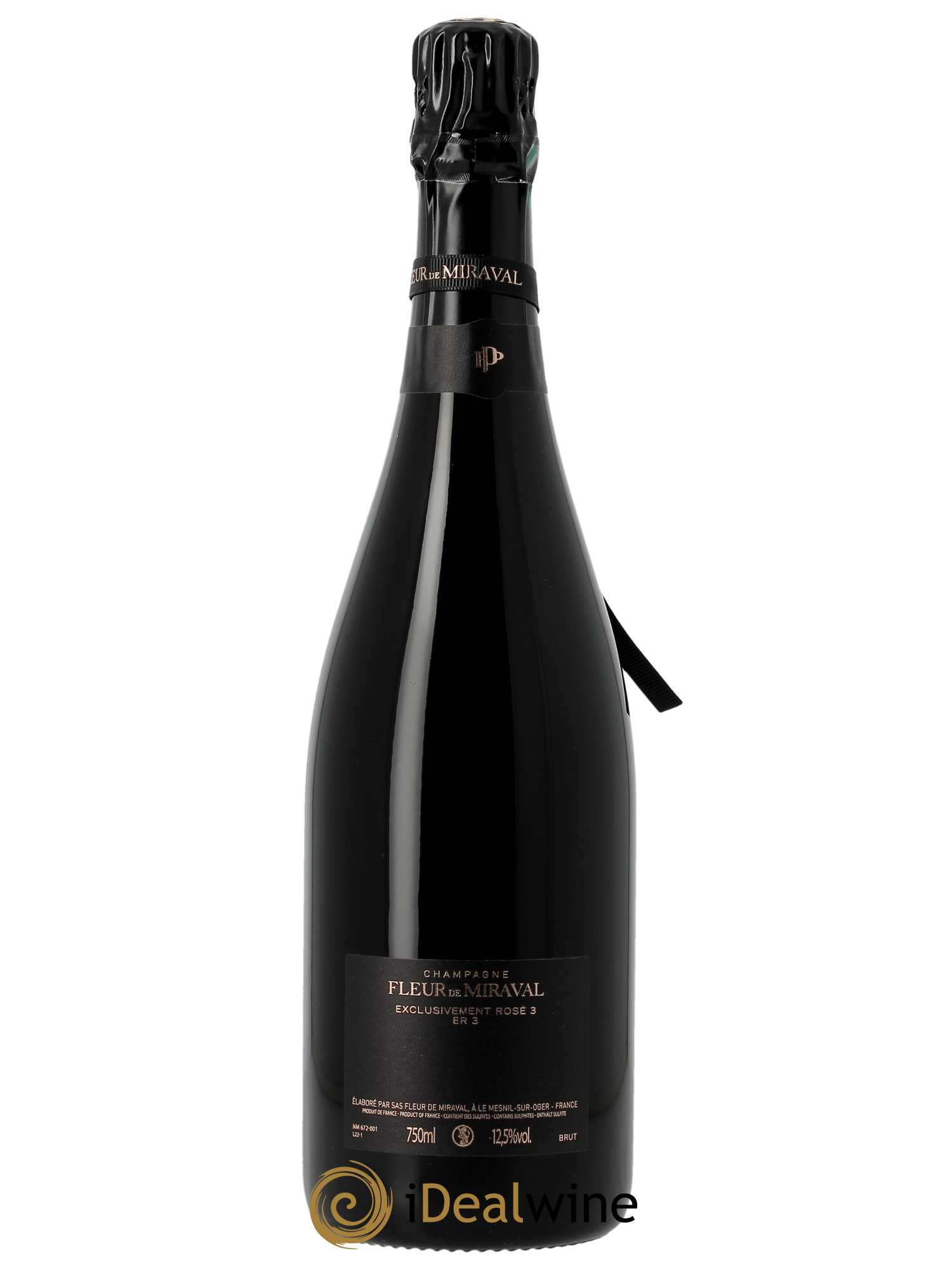Fleur de Miraval Exclusivement Rosé 3   - Lot de 1 Bouteille