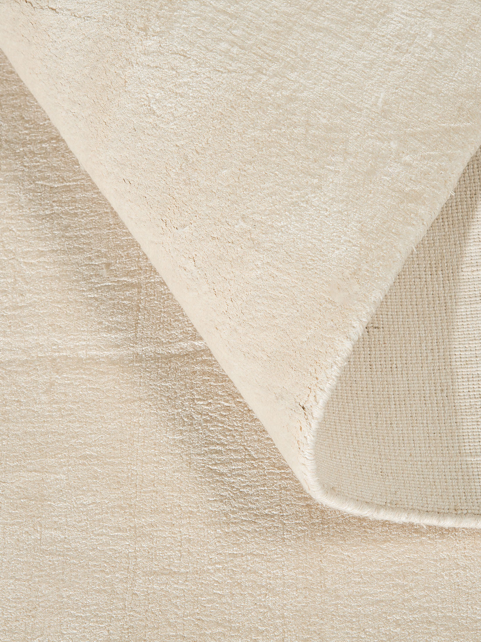 Cottanello Viskose-Teppich, Offwhite