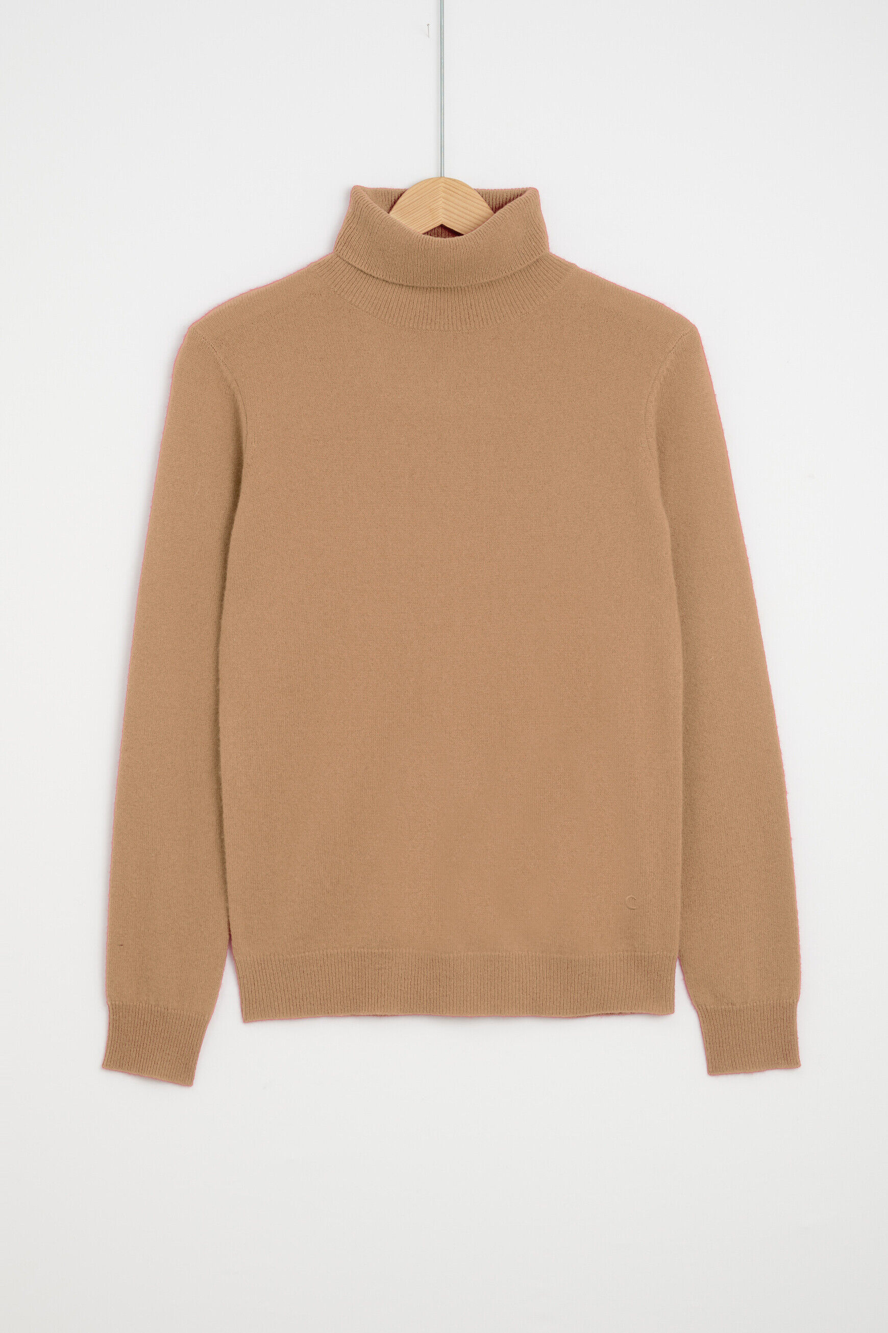 pull dylan b 100% cachemire camel femme