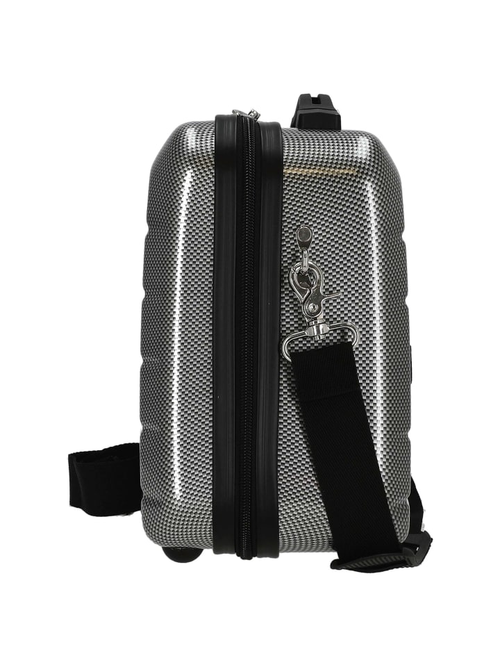 Check.In London 2.0 - Beauty Case 33 cm (carbon schwarz) in carbon silver günstig kaufen onesize