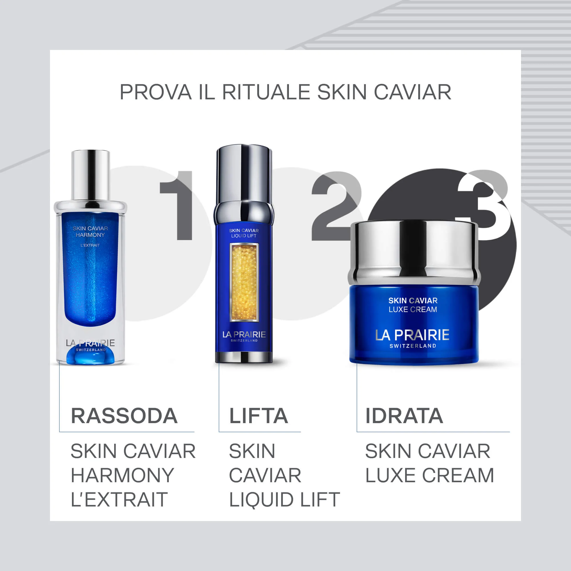 Cremă fermă Skin Caviar Luxe Cream - Tratament facial lifting 24 de ore, Tratament facial nutritiv 24 de ore, Tratament facial antirid 24 de ore