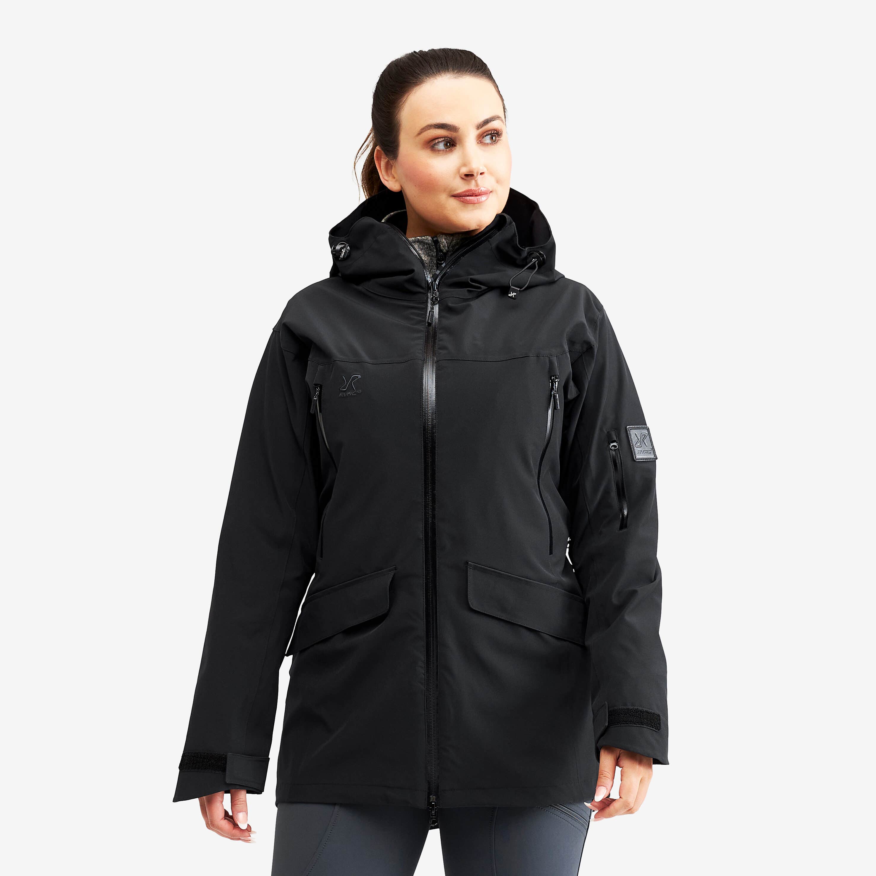 Monsoon Jacket Femme Black