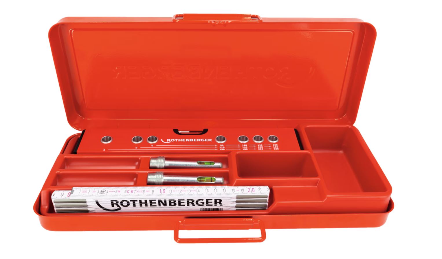 Rothenberger priedai 1000004797 ROCHECK gulsčiuko rinkinys
