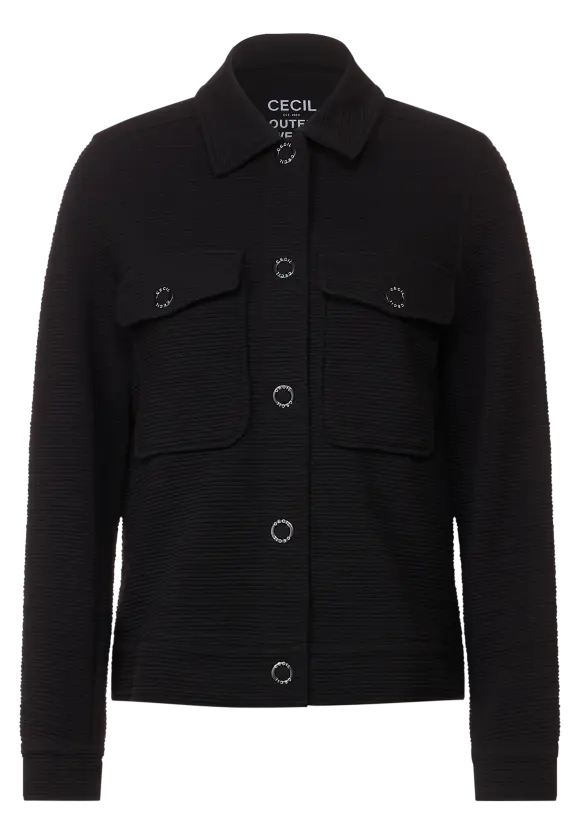 CECIL Shirtjacke mit Struktur