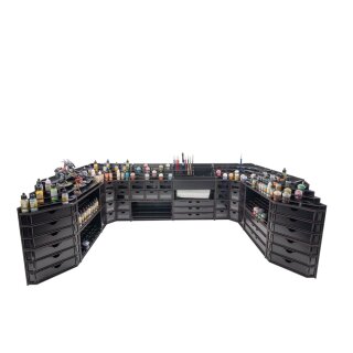 Black Paint Rack: Farbregal ausziehbar (Citadel)