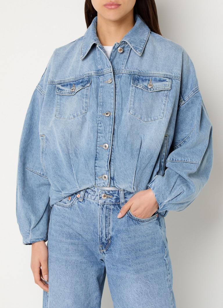 Giacca Blaxton di DRYKORN in denim misto lyocell