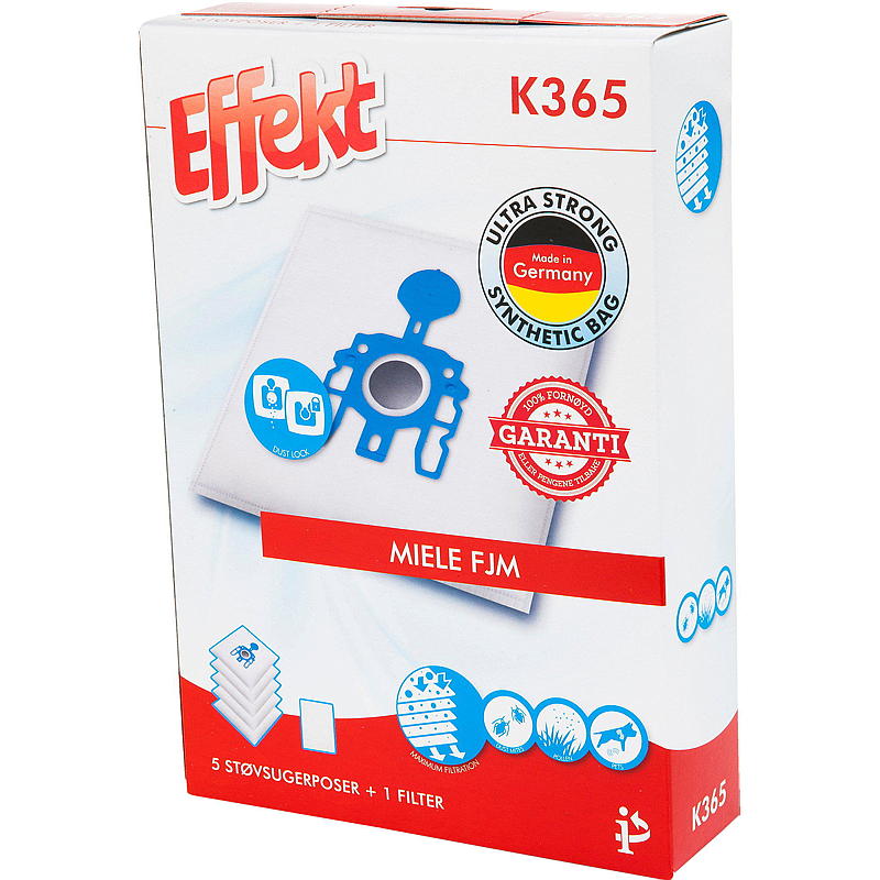 Effekt Støvsugerposer K365 5-pk