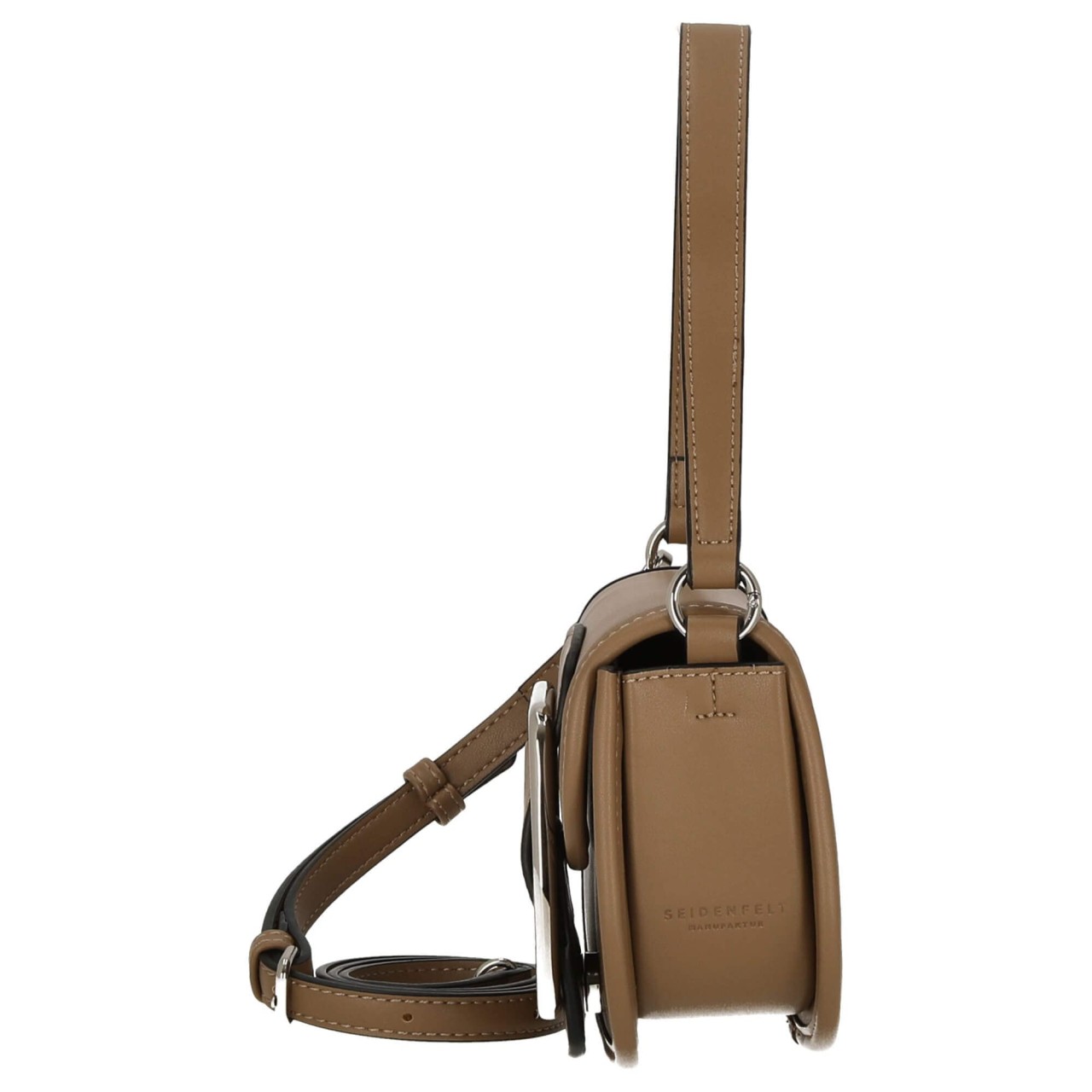 SEIDENFELT Handtaschen schwarz SADDLE
