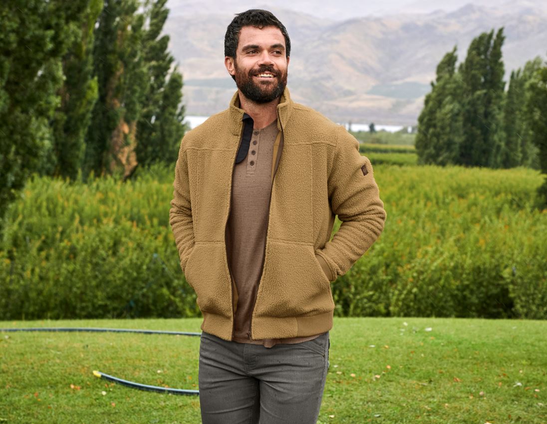 Faserpelz Jacke e.s.vintage
