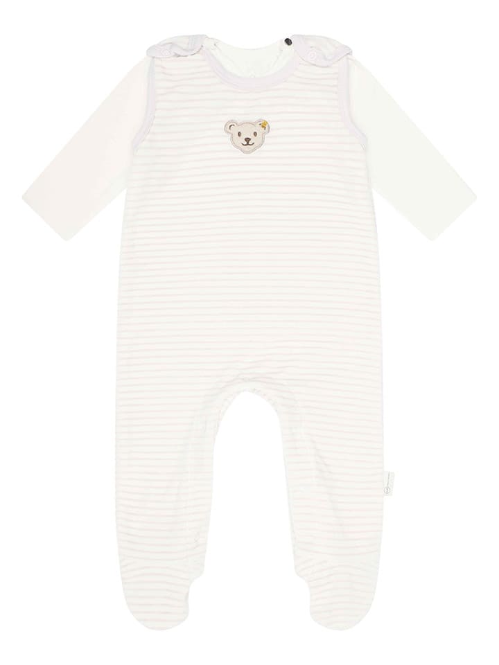 Steiff 2tlg. Outfit in Weiß günstig kaufen
