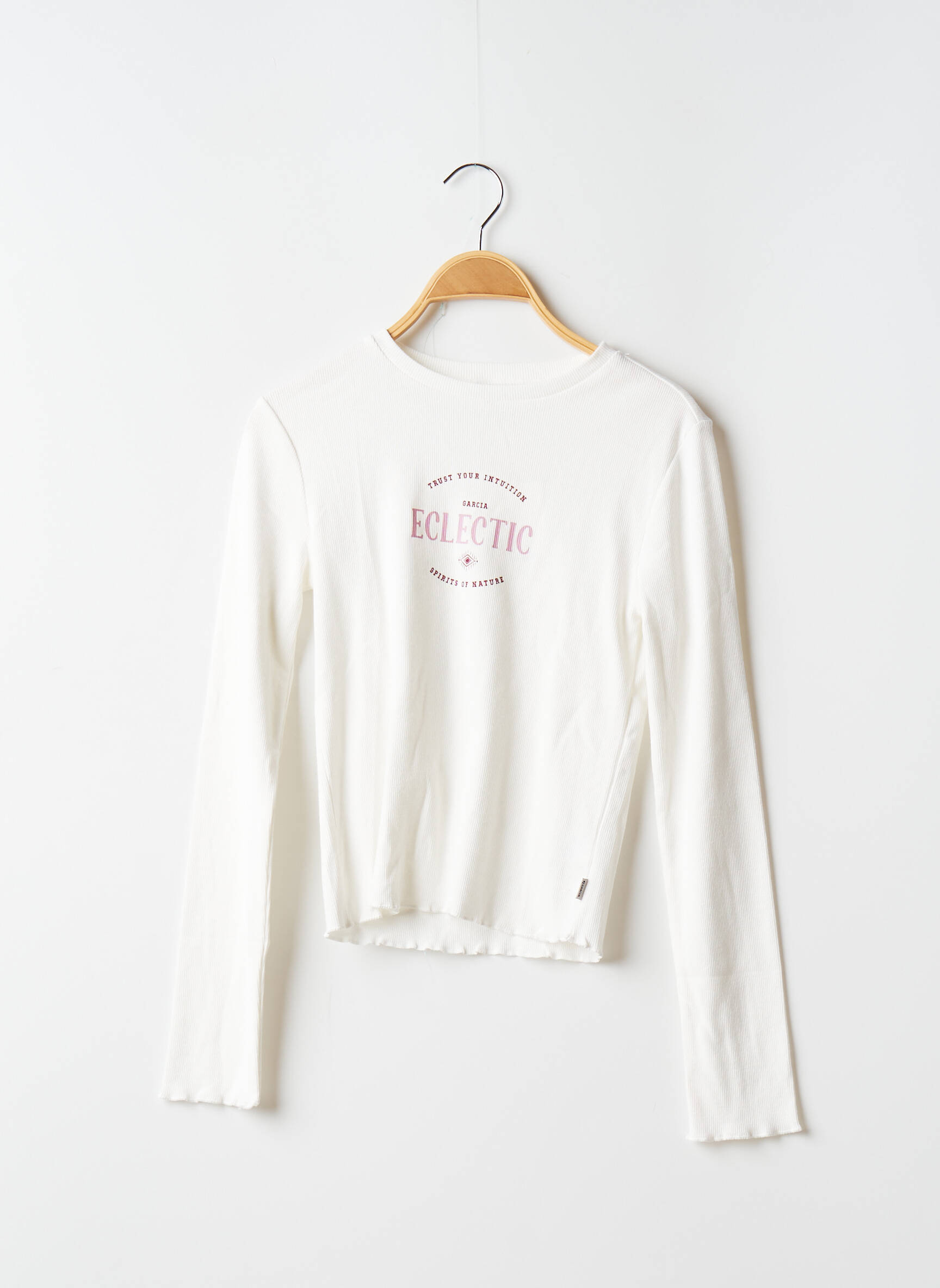 Garcia Tshirts Fille couleur blanc