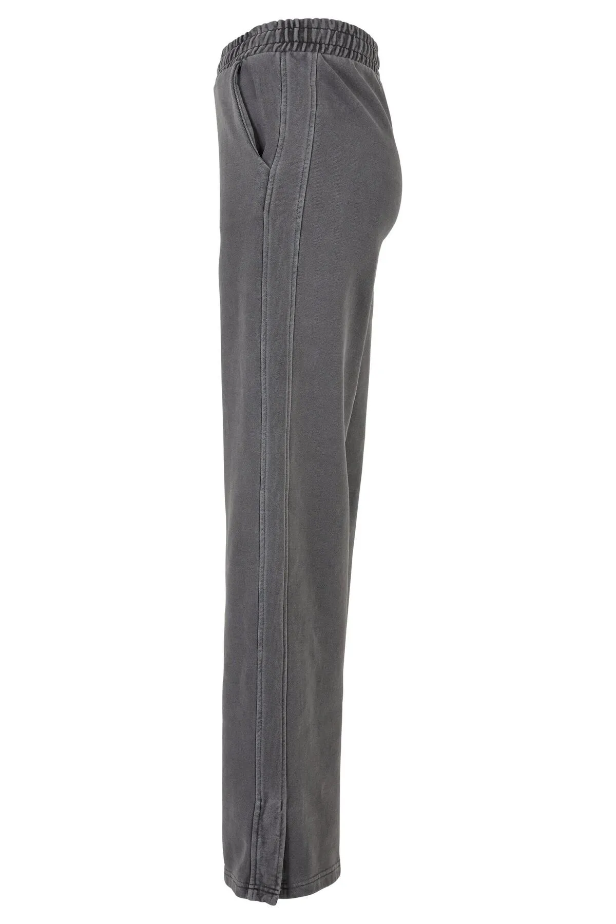 Urban Classics  Damen Ladies Heavy Terry Garment Dye Slit Pants