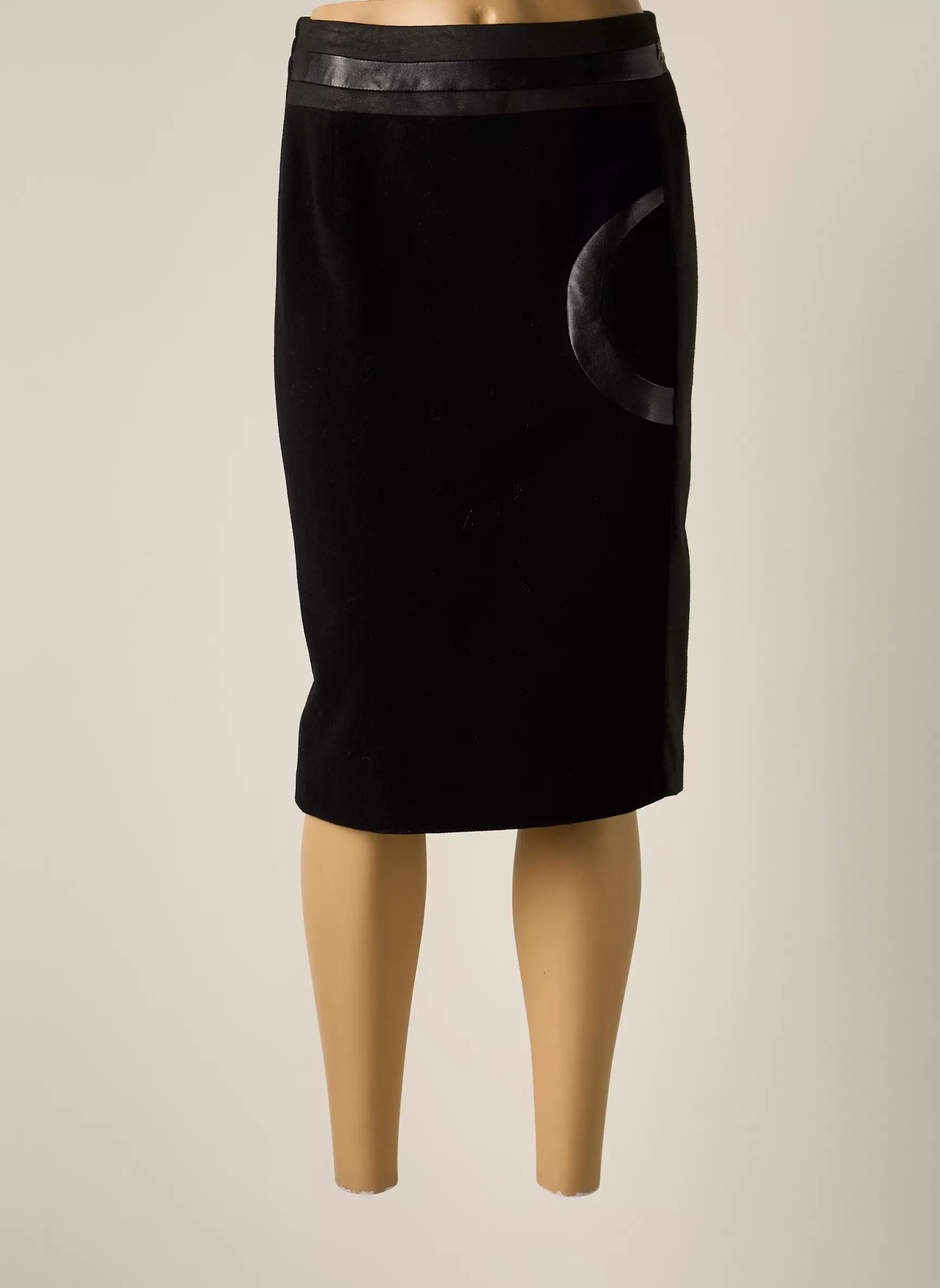 Jumfil Jupes Mi Longues Femme couleur noir