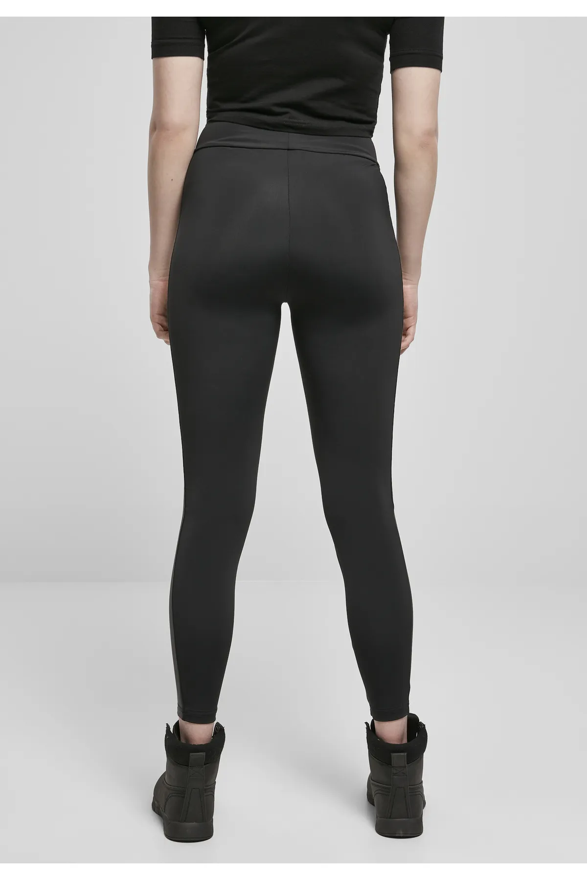 Urban Classics  Leggings - Schwarz - Hoher Bund