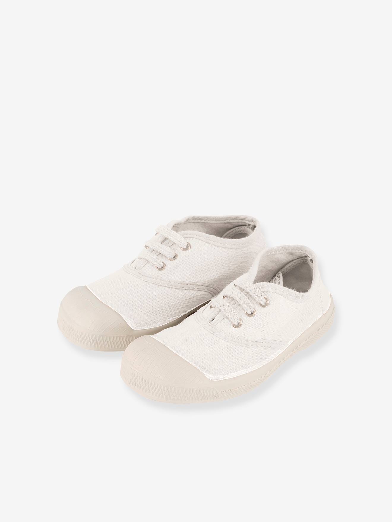 Tennis à lacets coton enfant BENSIMON® marine