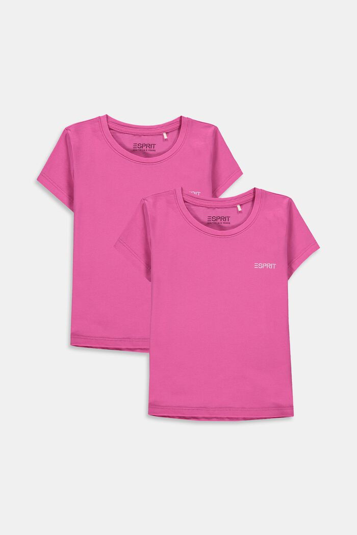 2er-Pack T-Shirts aus Baumwoll-Stretch