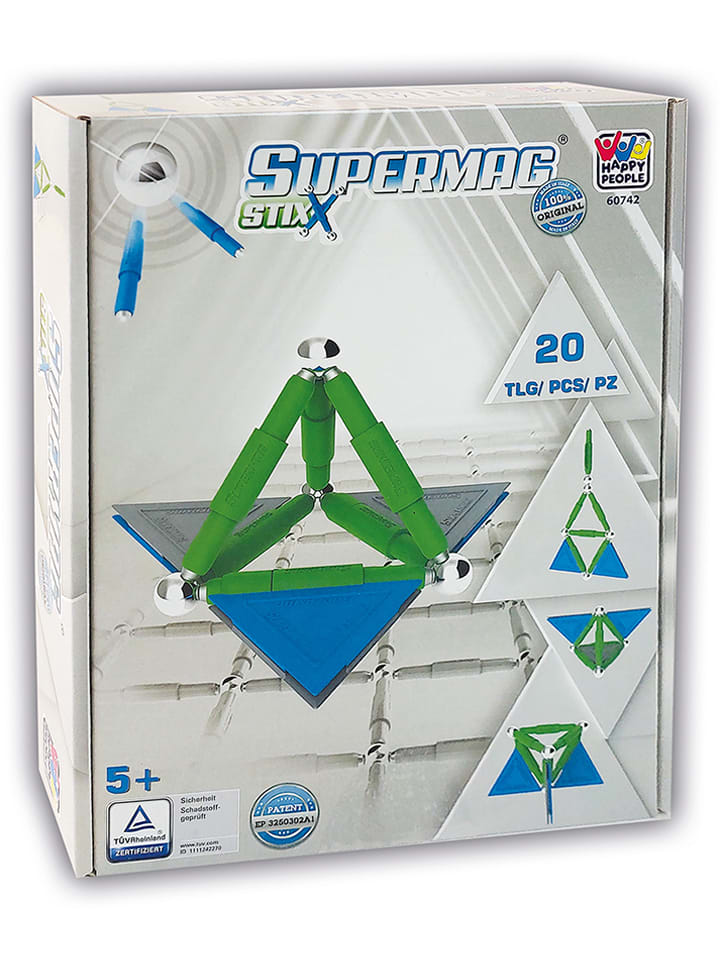 SUPERMAG 20tlg. Magnetbauset 