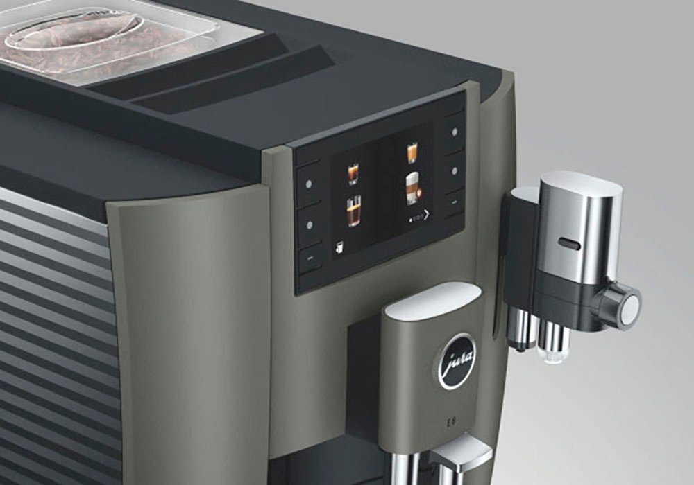 JURA Kaffeevollautomat 15583 E8 Dark Inox (EC)