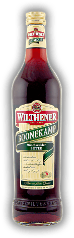 Wilthener Boonekamp Bitter Wilthener Boonekamp Bitter Mönchswalder Bitter - ein bewährter Tropfen. 0,7	 Liter - Vol 43%