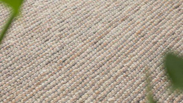 Interliving Handwebteppich B-8003 Braun 70 x 130 cm
