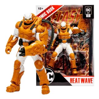 DC Direct Page Punchers Actionfigur & Comic Heatwave (The Flash Comic)