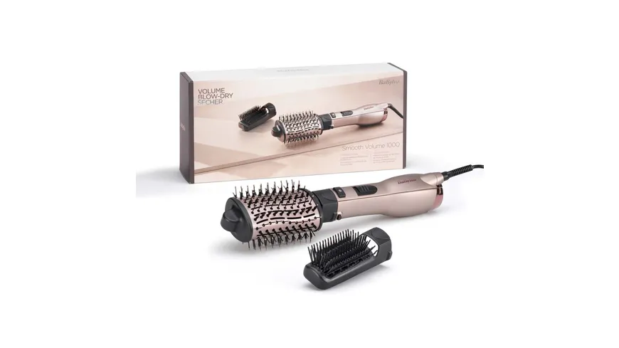 BaByliss Warmluftbürste Smooth Volume Air 1000 AS90PE