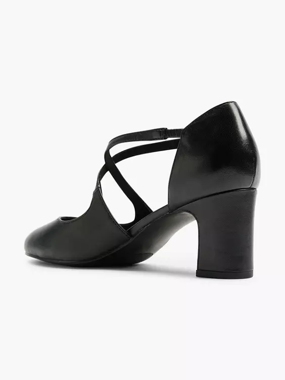 5th Avenue Leder Spangenpumps