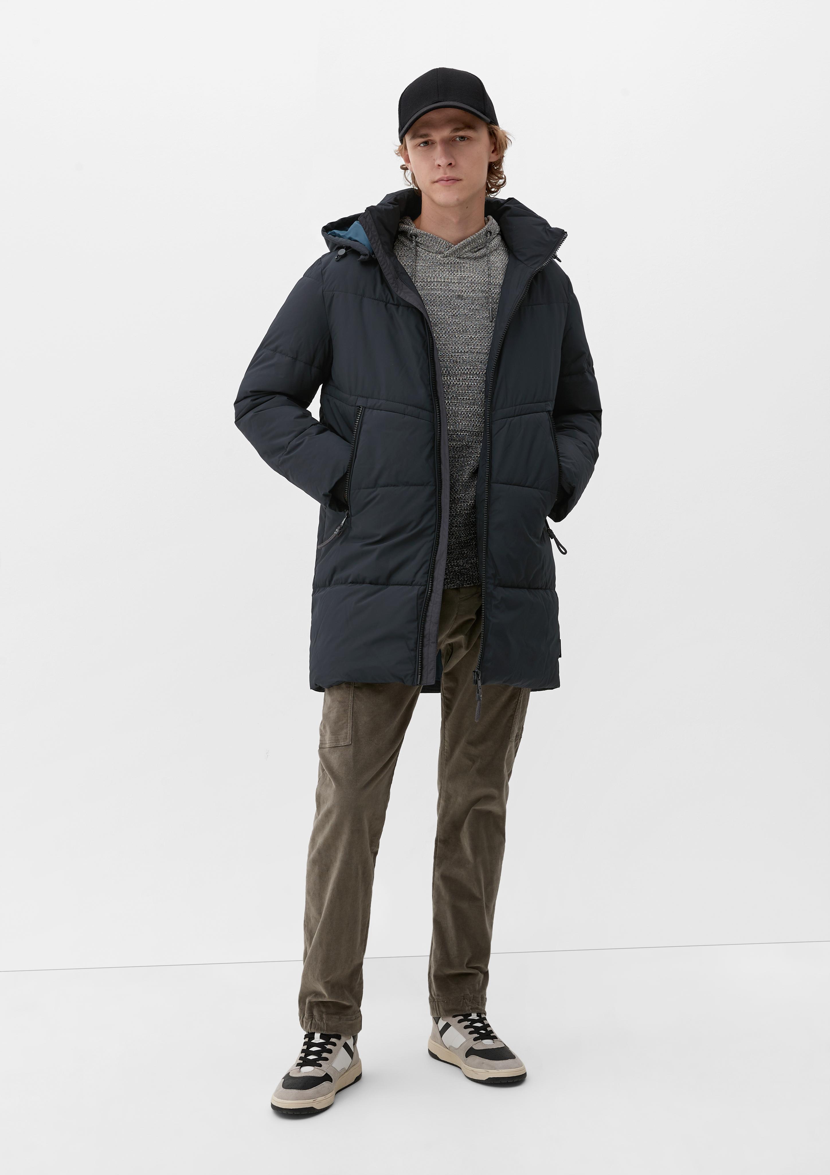Steppjacke mit abnehmbarer Kapuze  2115923-9999