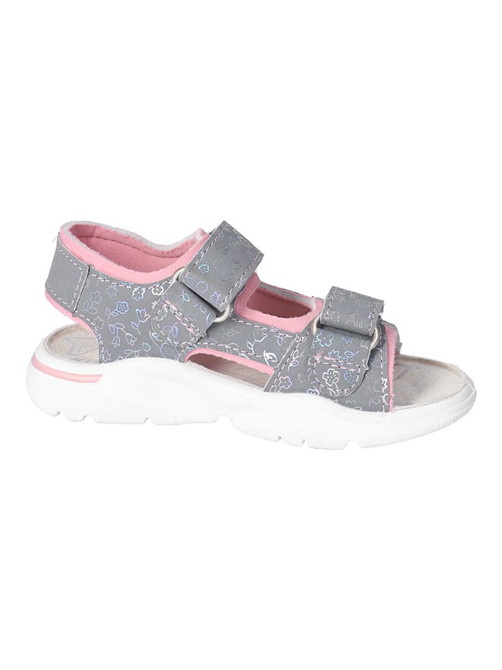 Ricosta Sandalen in Grau/ Rosa günstig kaufen