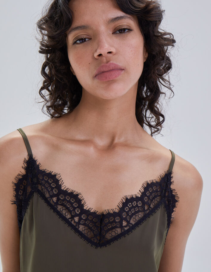 Caraco dentelle femme