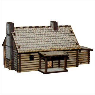 15mm New England Settlers Hamlet