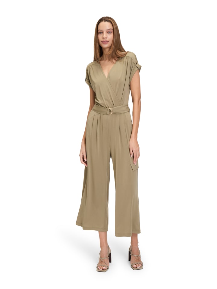 Betty Barclay Jumpsuit mit Eingrifftaschen in Soft Olive günstig kaufen