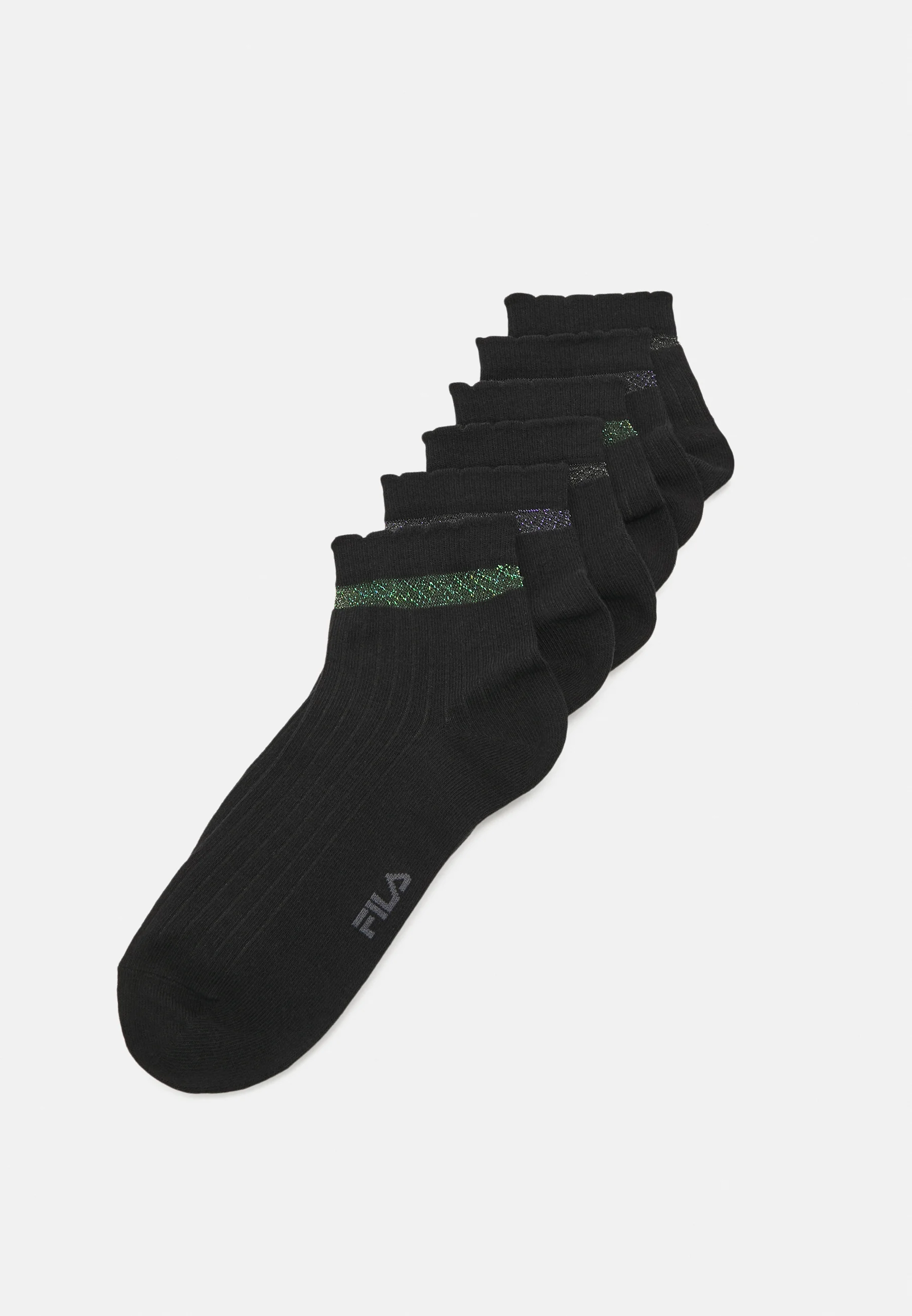 Fila MUJER QUARTER 6 PACK - Calcetines