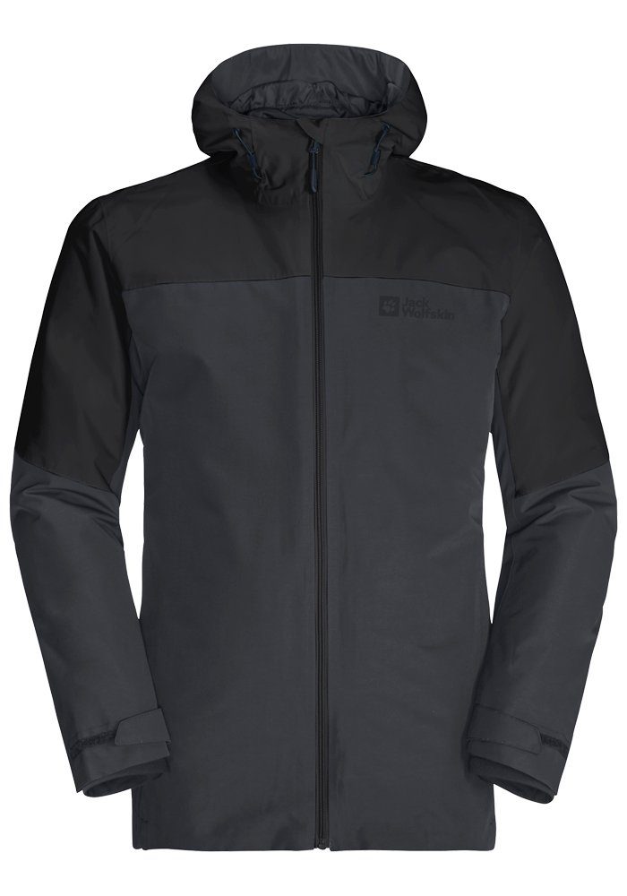 Jack Wolfskin 3-in-1-Funktionsjacke GLAABACH 3IN1 JKT M (2 teilig)