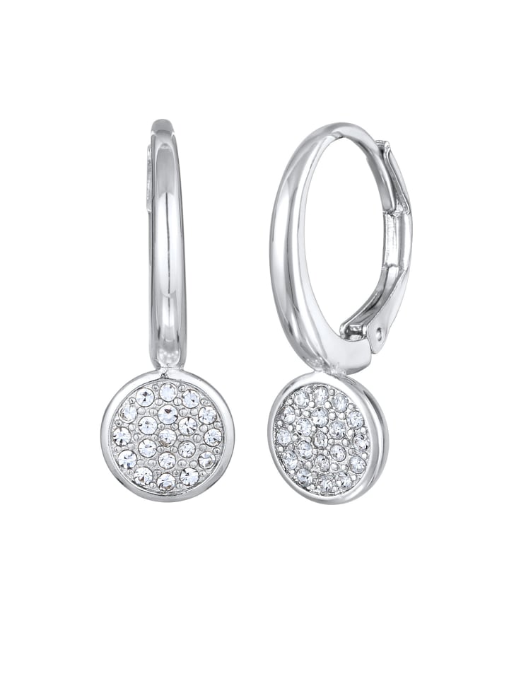 Elli Ohrringe Brass Plättchen in Silber günstig kaufen onesize