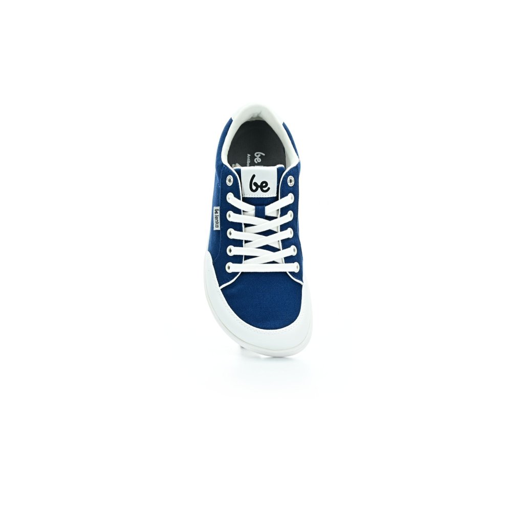 Be Lenka Rebound Dark Blue&White Barfußschuhe