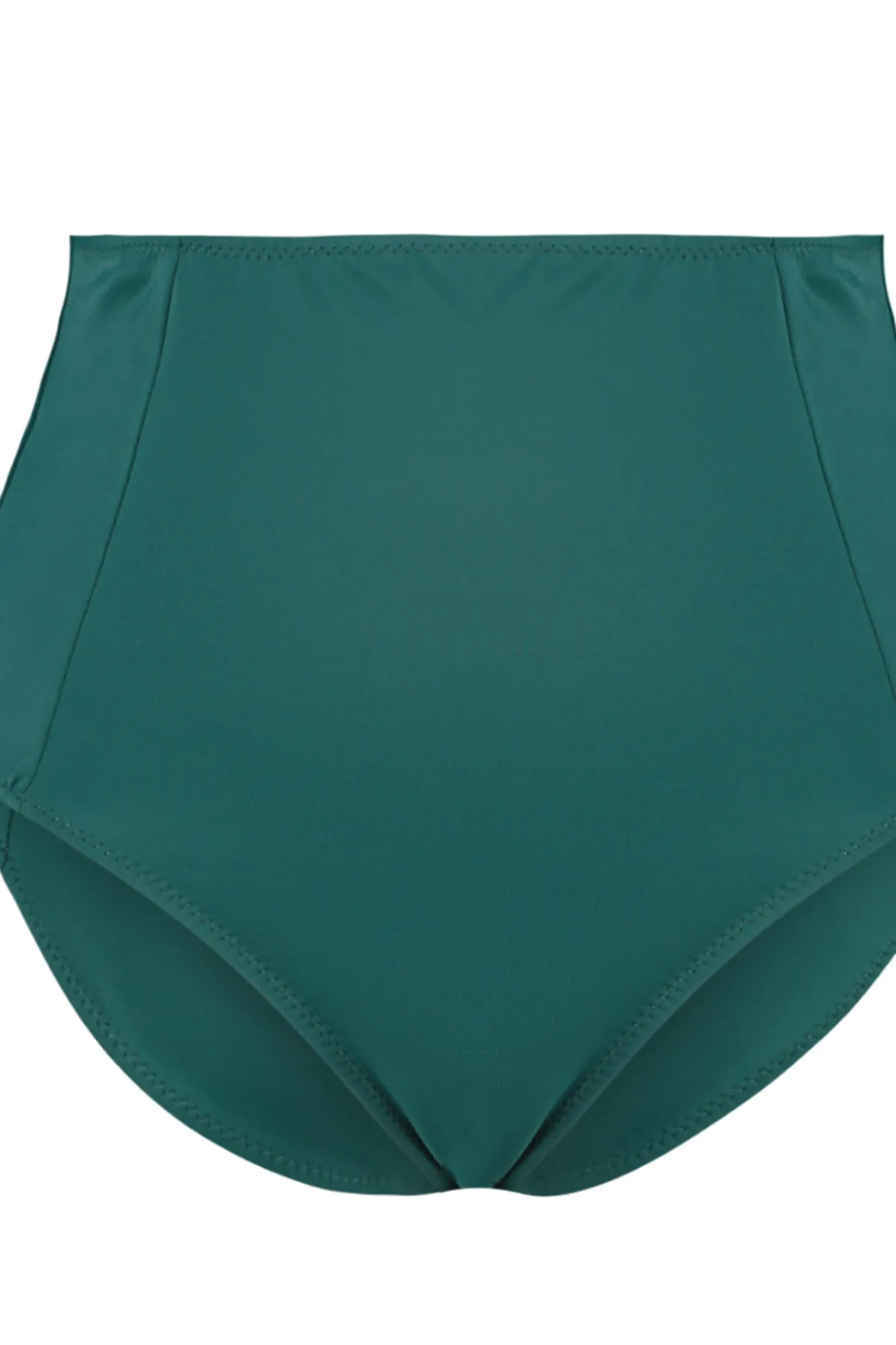 Trendyol Curve  Grüne Bikinihose mit hoher Taille TBBSS23CR00002