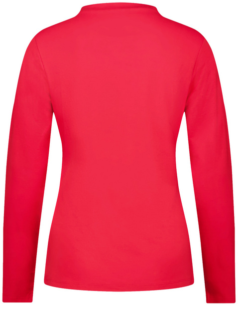 Langarmshirt mit Turtleneck