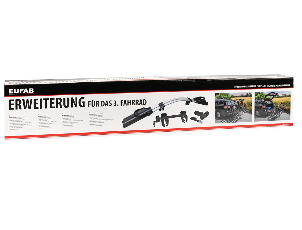 Eufab Erweiterungschiene für Jake Fahrradträger kaufen | Bike-Discount